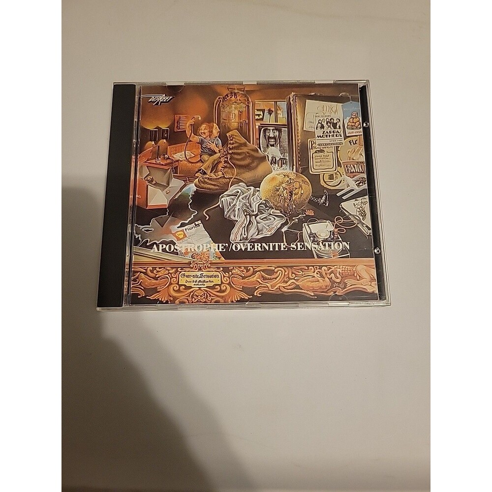 Frank Zappa - Apostrophe/ Overnight Sensation ( CD - 1986 - RYKODISC RCD 40025 )